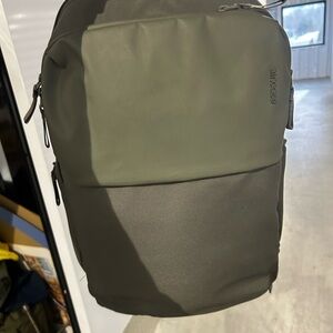 Incase Olive Green and Black Backpack